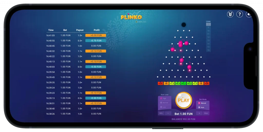 Plinko Application
